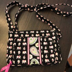 Vera Bradley Pink Elephant Crossbody with wallet